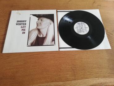 Johnny Winter Let me in 1991 Virgin Records 211851 Europäische Pressung VG+/VG+